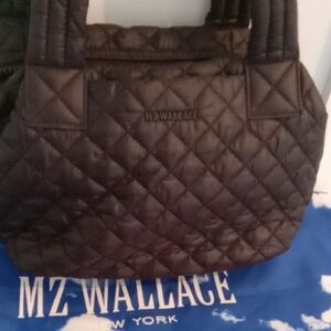 MZ Wallace Black Quilted Tote